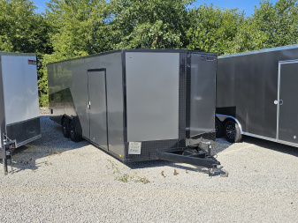 New 2025 Cargo Express EX DLX 8.5' x 24' 10K V-Nose Enclosed Car Hauler Trailer