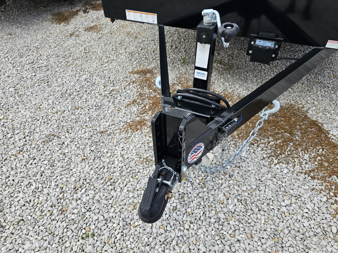 New 2025 Sure-Trac 7' x 16' 10K Steel High Side Utility Trailer