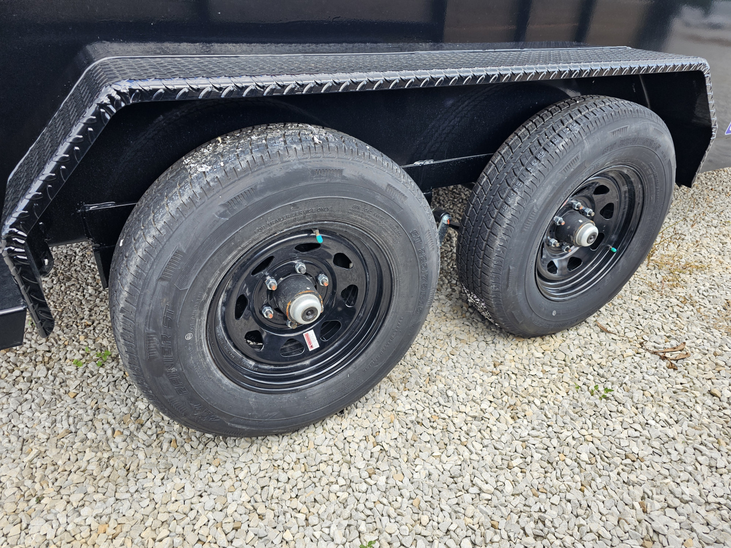 New 2025 Sure-Trac 7' x 16' 10K Steel High Side Utility Trailer