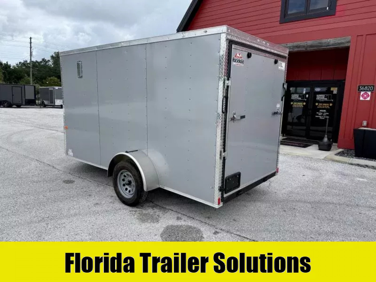 New 2026 Rock Solid Cargo 6x12 Ramp Door 3K Polycore Cargo / Enclosed Trailer