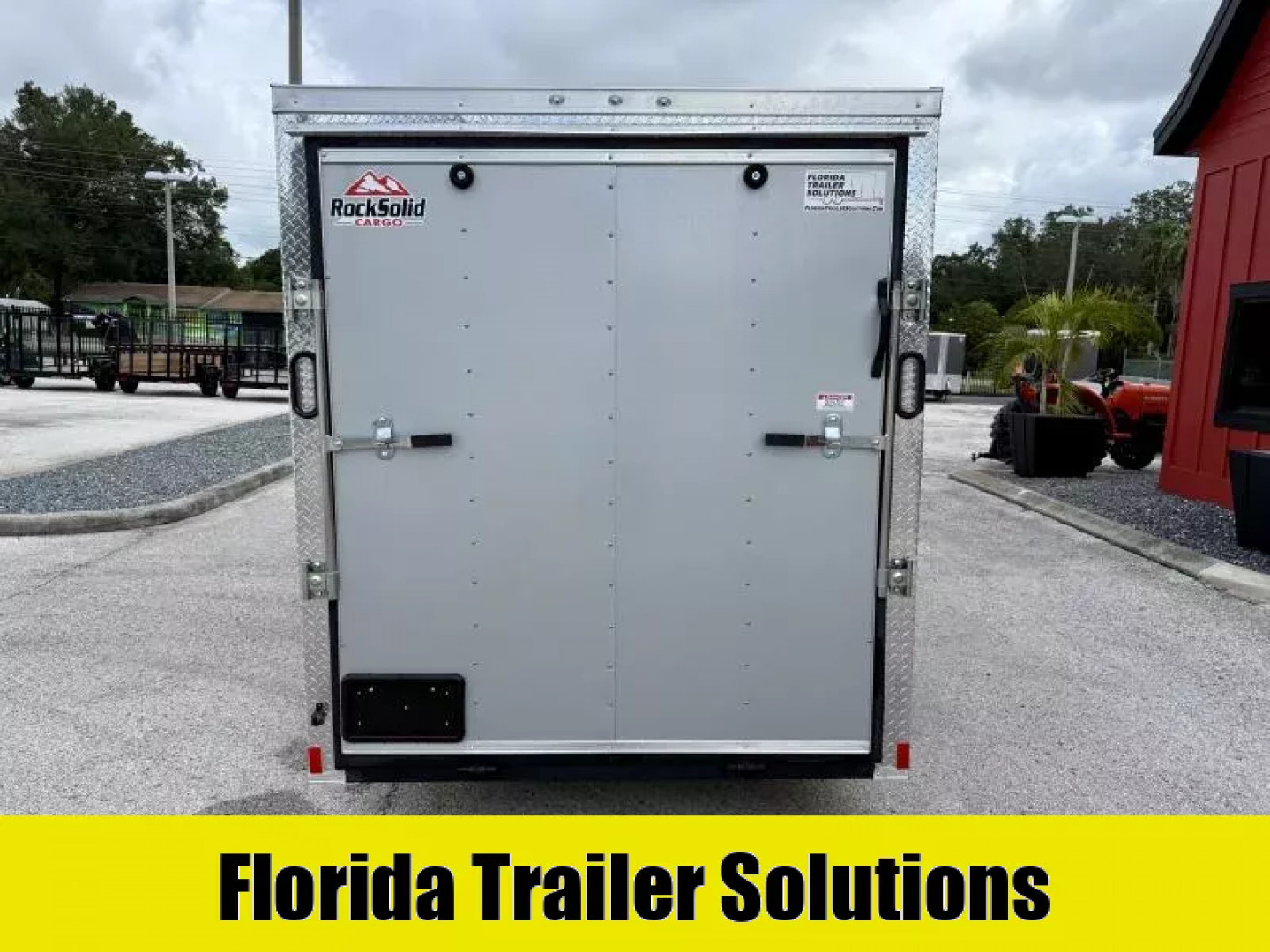 New 2026 Rock Solid Cargo 6x12 Ramp Door 3K Polycore Cargo / Enclosed Trailer