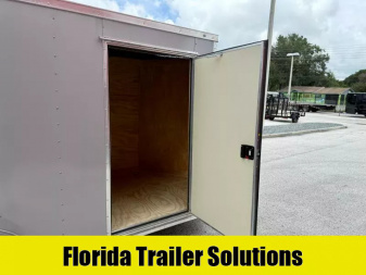 New 2026 Rock Solid Cargo 6x12 Ramp Door 3K Polycore Cargo / Enclosed Trailer