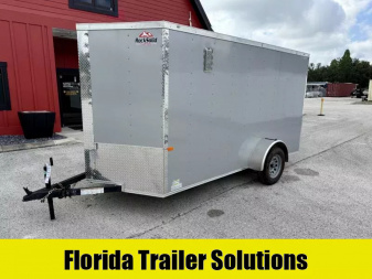 New 2026 Rock Solid Cargo 6x12 Ramp Door 3K Polycore Cargo / Enclosed Trailer