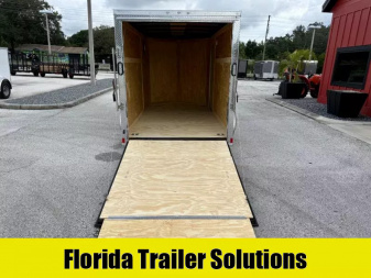New 2026 Rock Solid Cargo 6x12 Ramp Door 3K Polycore Cargo / Enclosed Trailer