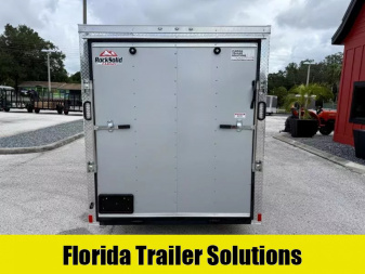 New 2026 Rock Solid Cargo 6x12 Ramp Door 3K Polycore Cargo / Enclosed Trailer
