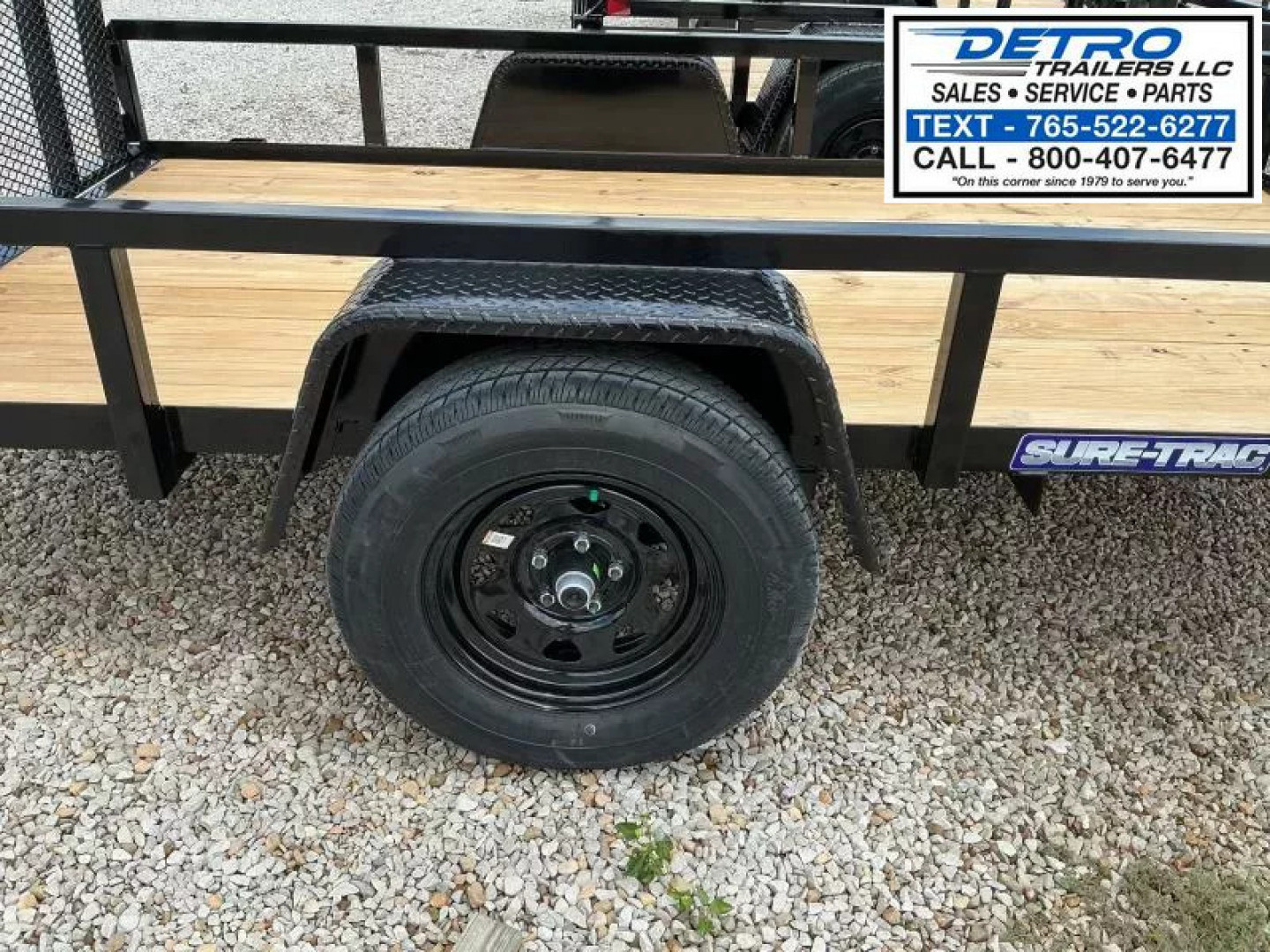 New 2025 Sure-Trac 5' x 8' 3K Idler Tube Top Utility Trailer