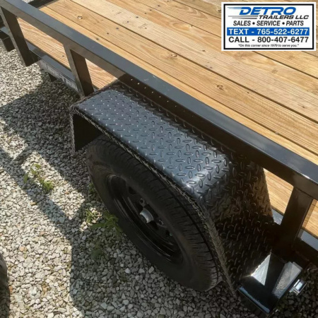 New 2025 Sure-Trac 5' x 8' 3K Idler Tube Top Utility Trailer