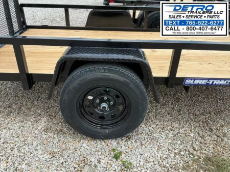 New 2025 Sure-Trac 5' x 8' 3K Idler Tube Top Utility Trailer