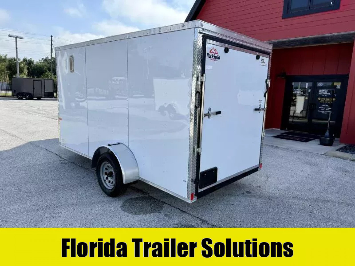 New 2026 Rock Solid Cargo 6x12 Ramp  Cargo / Enclosed Trailer