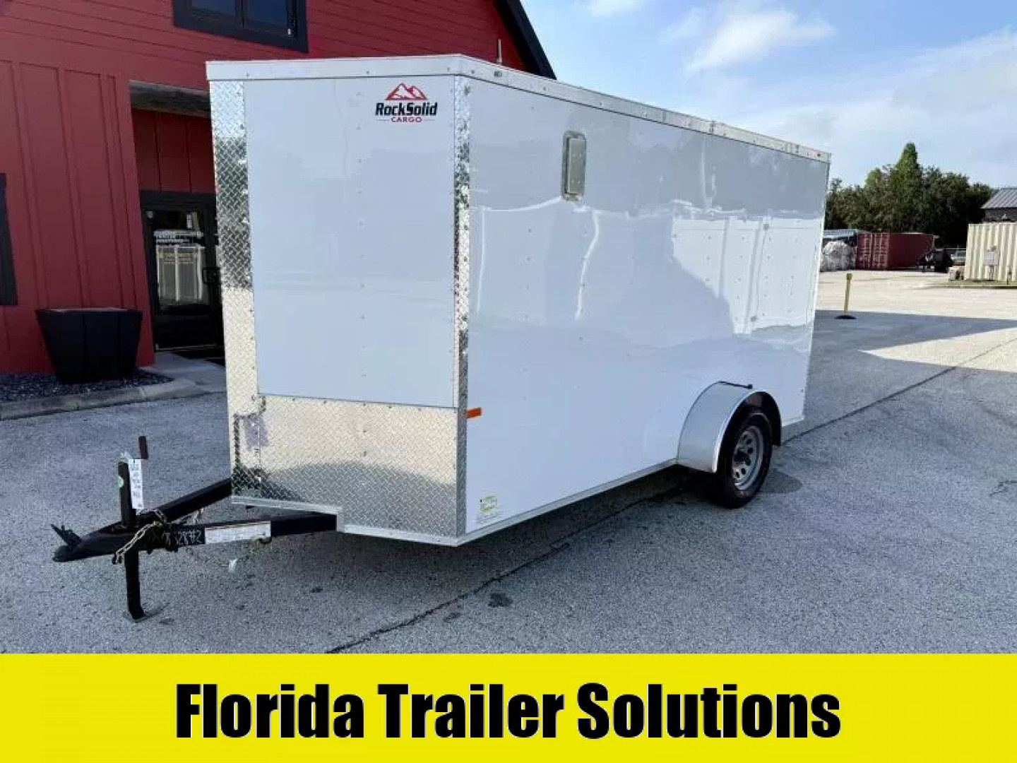 New 2026 Rock Solid Cargo 6x12 Ramp  Cargo / Enclosed Trailer