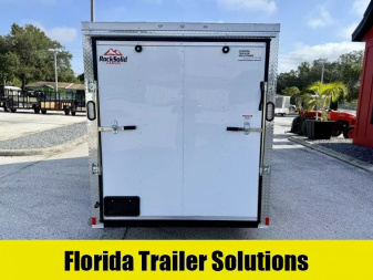 New 2026 Rock Solid Cargo 6x12 Ramp  Cargo / Enclosed Trailer