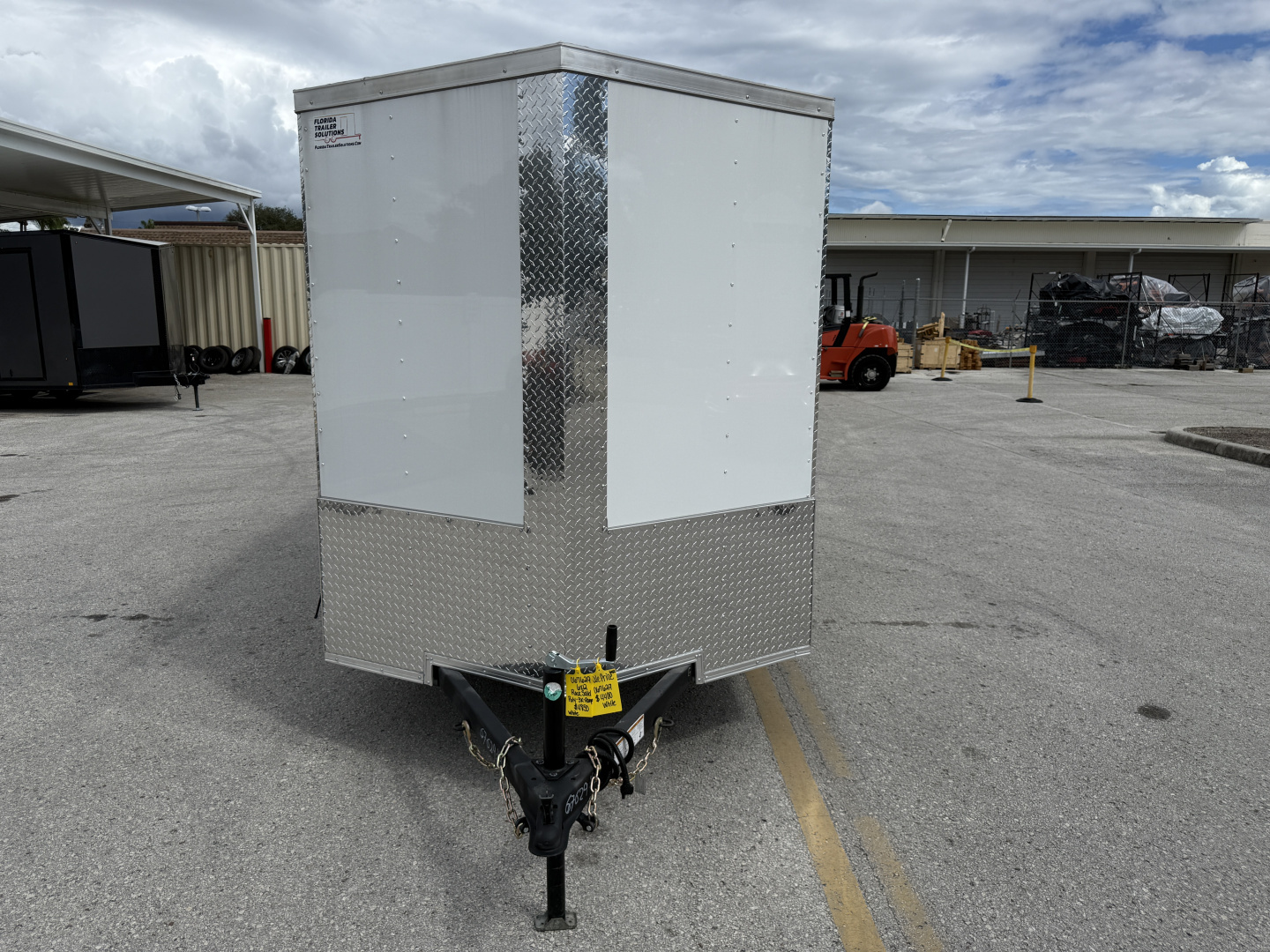 New 2026 Rock Solid Cargo 6x12 Ramp Door 3K Composite Cargo / Enclosed Trailer