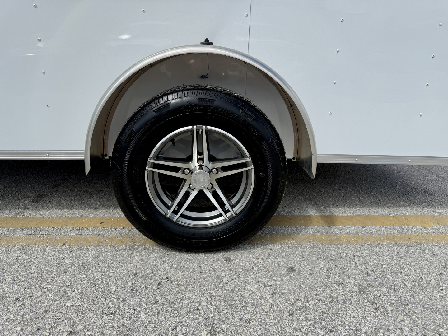 New 2026 Rock Solid Cargo 6x12 Ramp Door 3K Composite Cargo / Enclosed Trailer