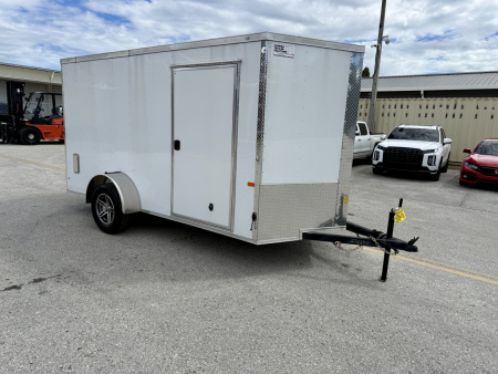 New 2026 Rock Solid Cargo 6x12 Ramp Door 3K Composite Cargo / Enclosed Trailer