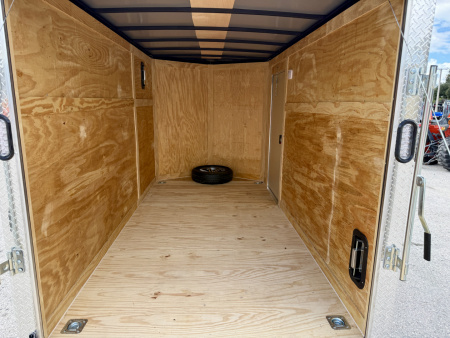New 2026 Rock Solid Cargo 6x12 Ramp Door 3K Composite Cargo / Enclosed Trailer