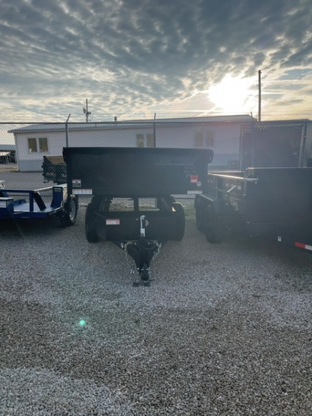 New 2025 Sure-Trac 6' x 10' 10K Single Ram SD Deckover Dump Trailer