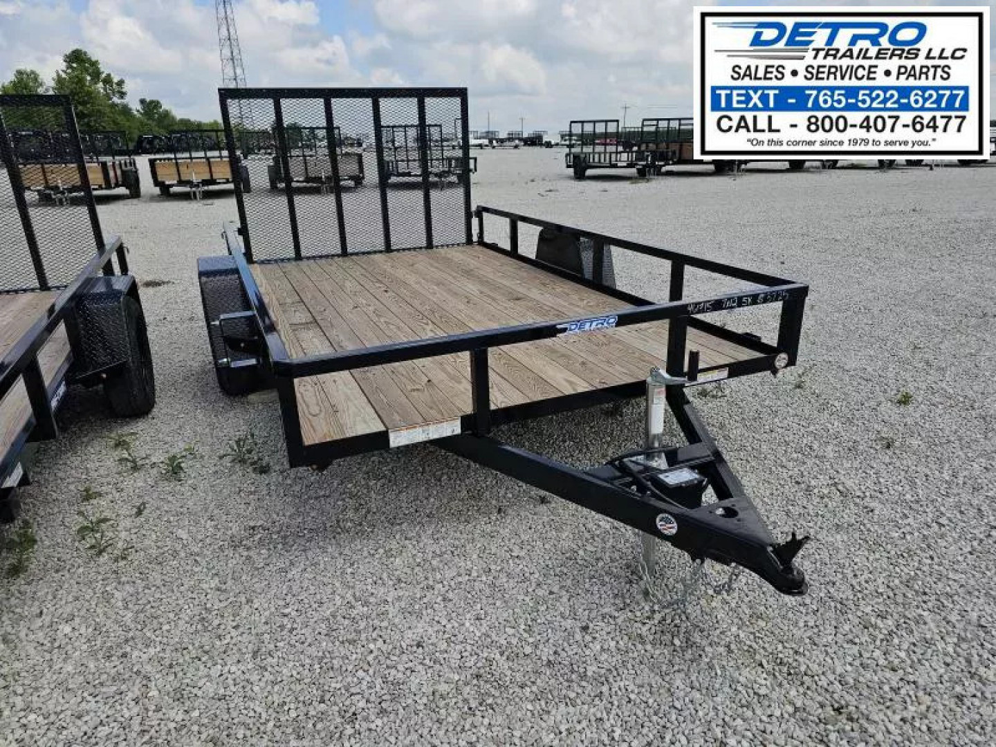 New 2025 Sure-Trac 7' x 12' 5K Tube Top Utility Trailer w/ Brakes