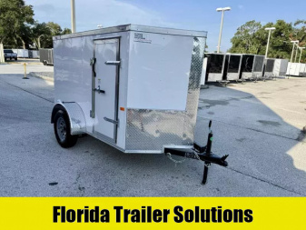 New 2026 Rock Solid Cargo 5x8 Ramp Door 3K Cargo / Enclosed Trailer
