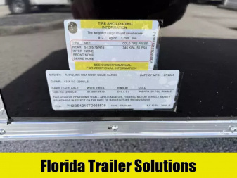 New 2026 Rock Solid Cargo 6X12  Cargo / Enclosed Trailer