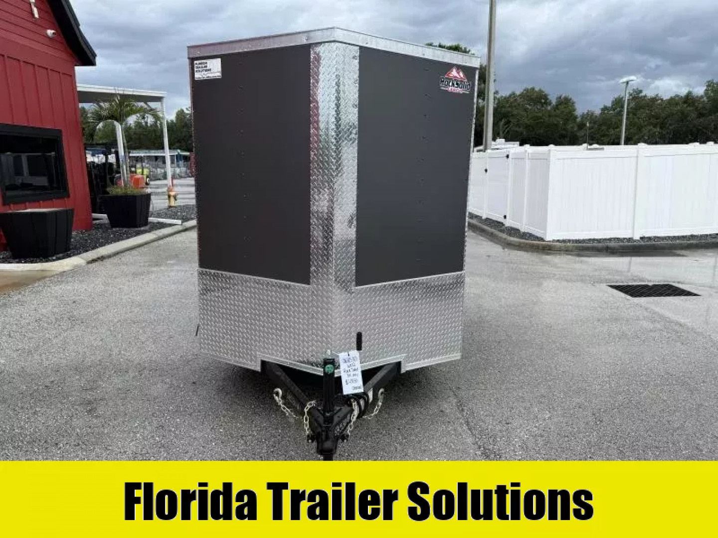 New 2026 Rock Solid Cargo 6X12 Ramp Door 3K Cargo / Enclosed Trailer