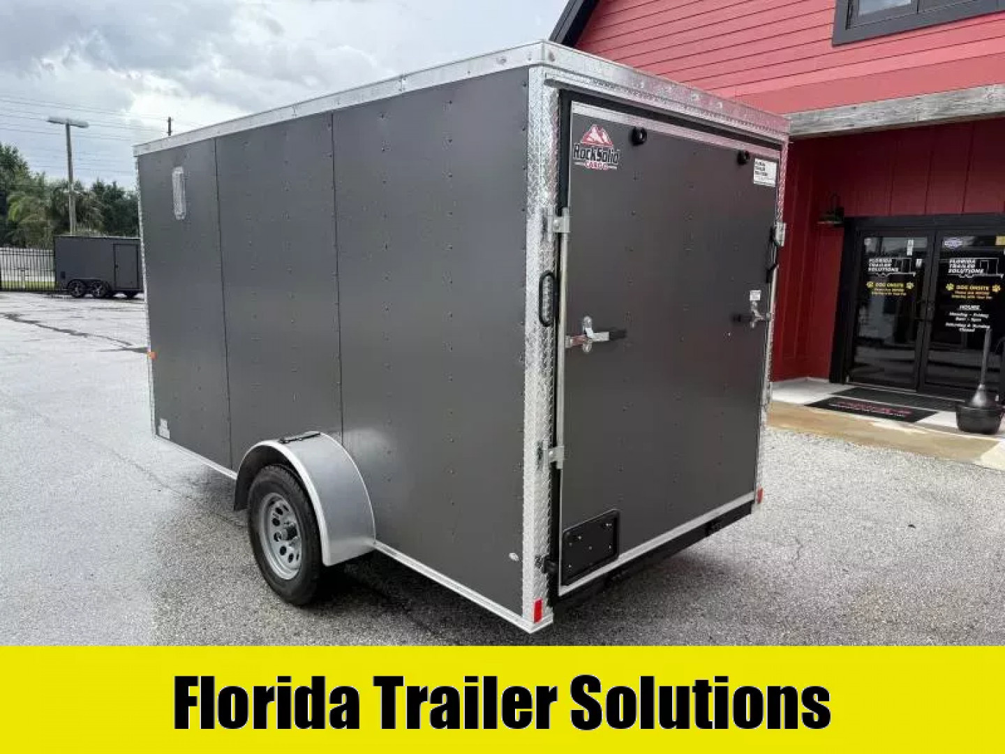 New 2026 Rock Solid Cargo 6X12 Ramp Door 3K Cargo / Enclosed Trailer