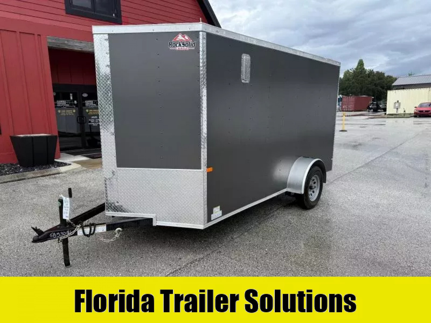 New 2026 Rock Solid Cargo 6X12 Ramp Door 3K Cargo / Enclosed Trailer