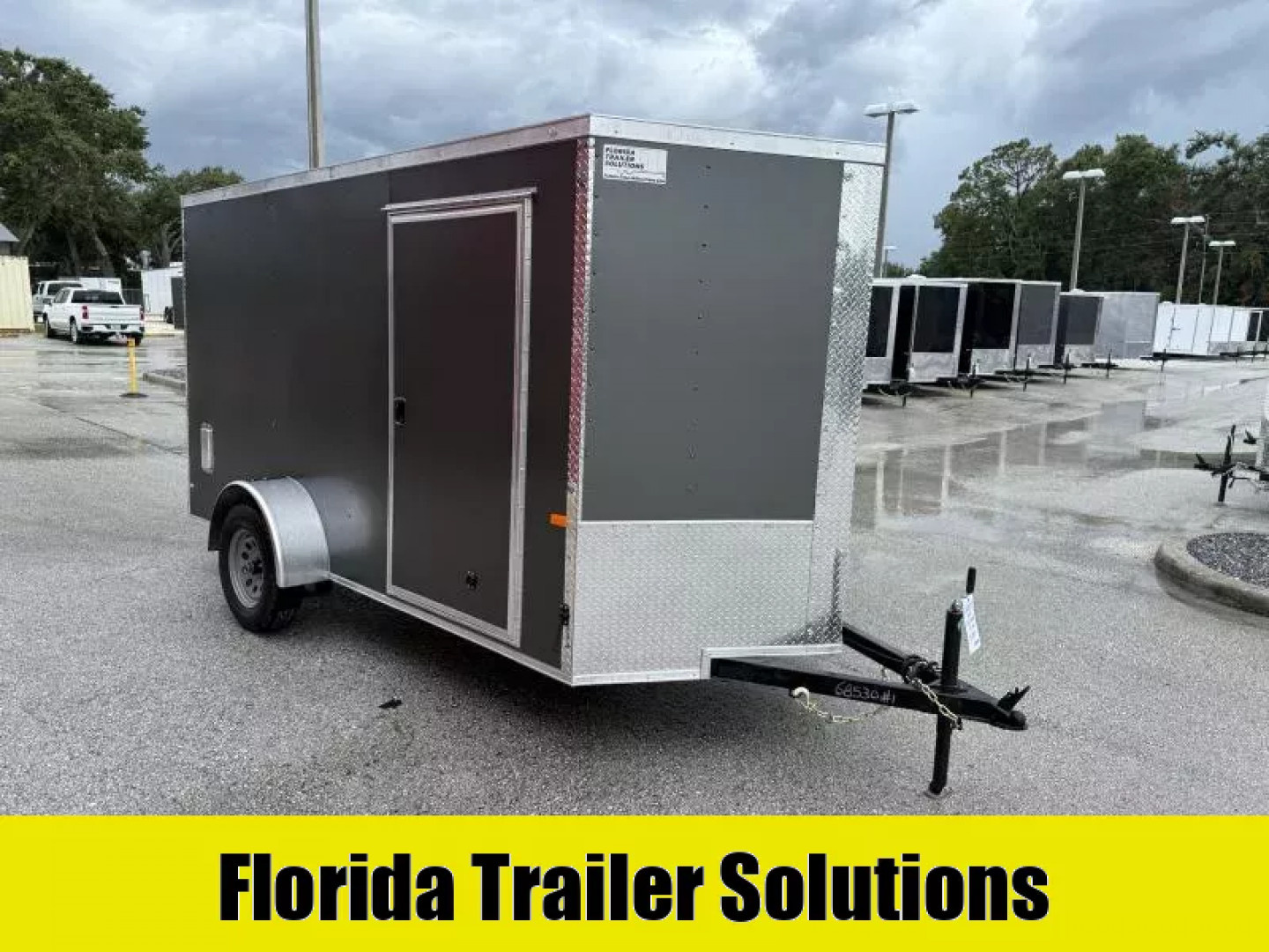 New 2026 Rock Solid Cargo 6X12 Ramp Door 3K Cargo / Enclosed Trailer