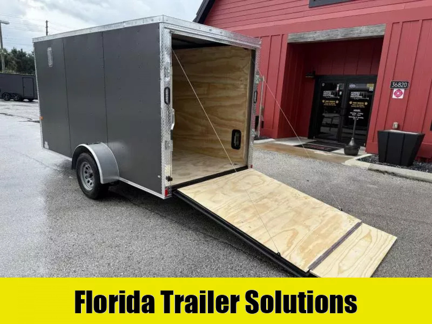 New 2026 Rock Solid Cargo 6X12 Ramp Door 3K Cargo / Enclosed Trailer
