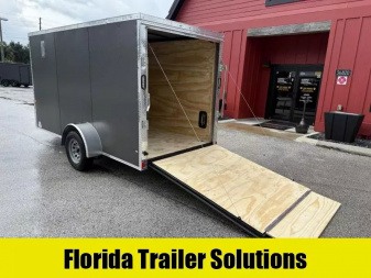 New 2026 Rock Solid Cargo 6X12 Ramp Door 3K Cargo / Enclosed Trailer