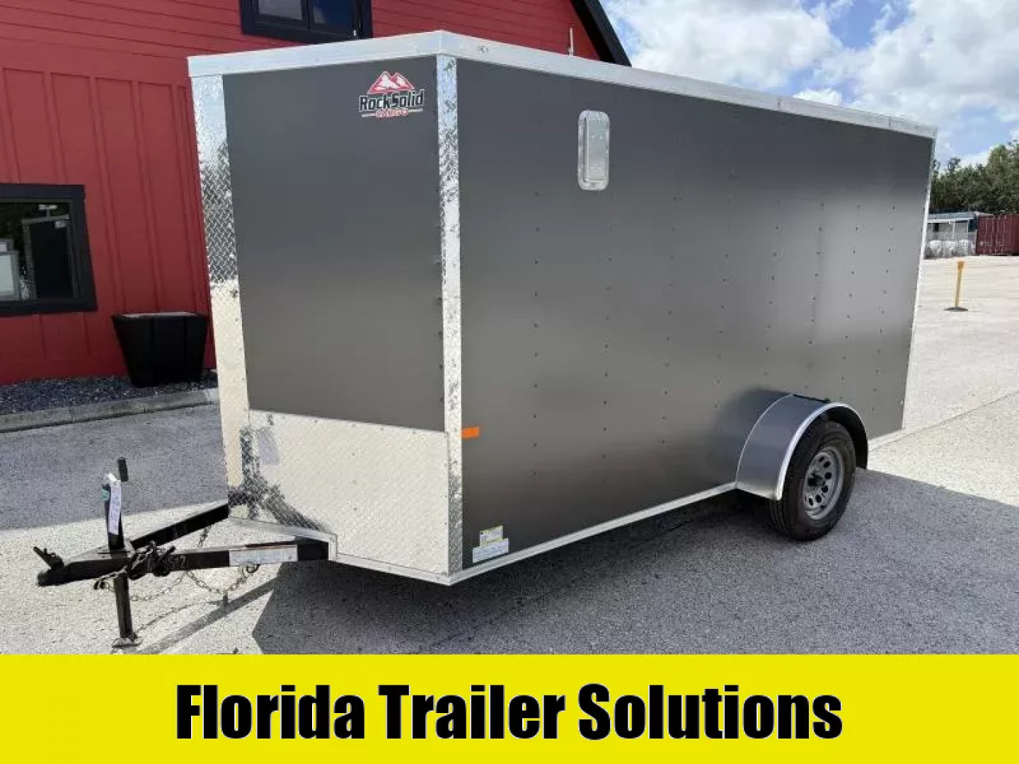 New 2026 Rock Solid Cargo 6x12  Cargo / Enclosed Trailer