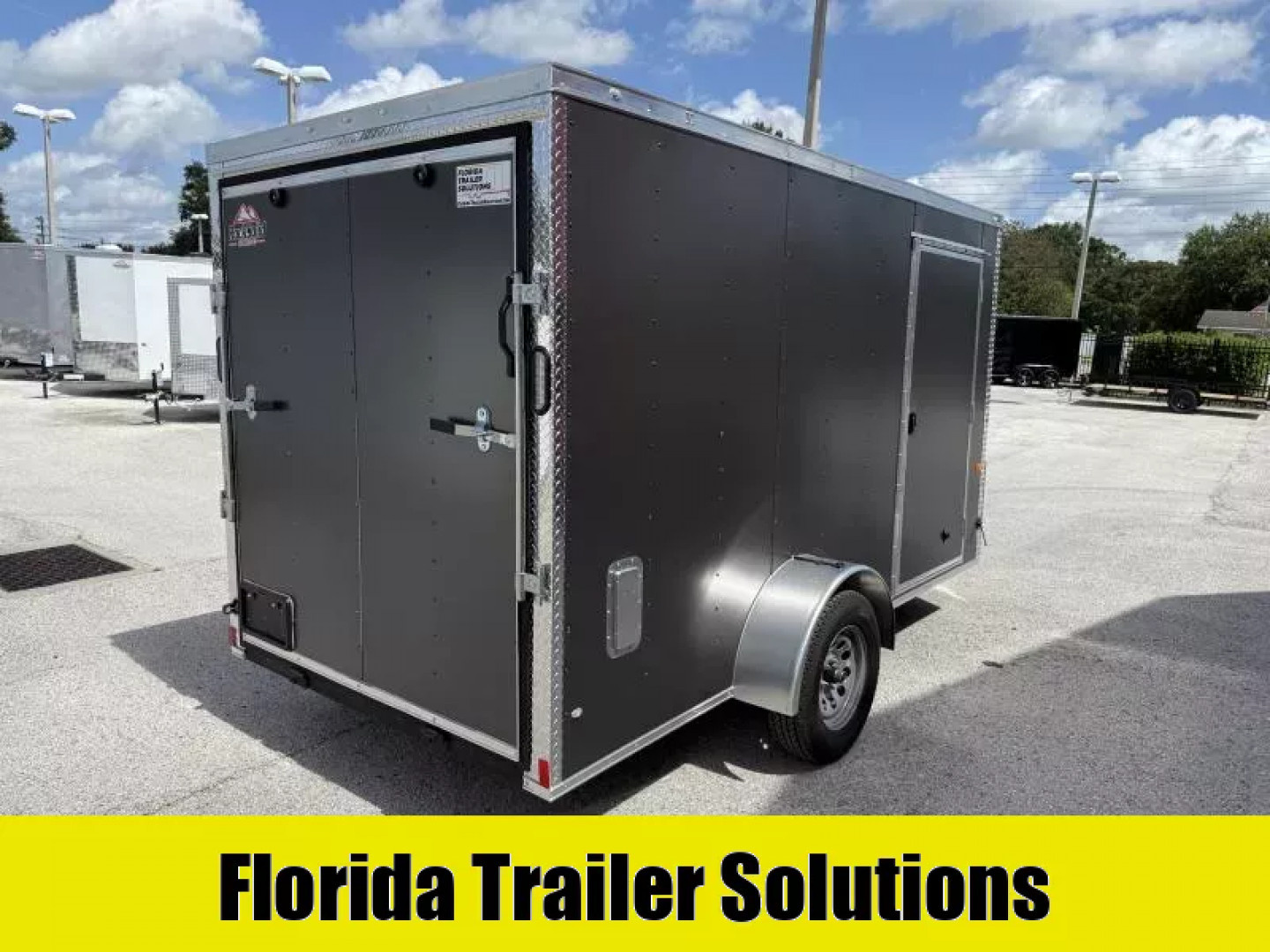 New 2026 Rock Solid Cargo 6x12  Cargo / Enclosed Trailer