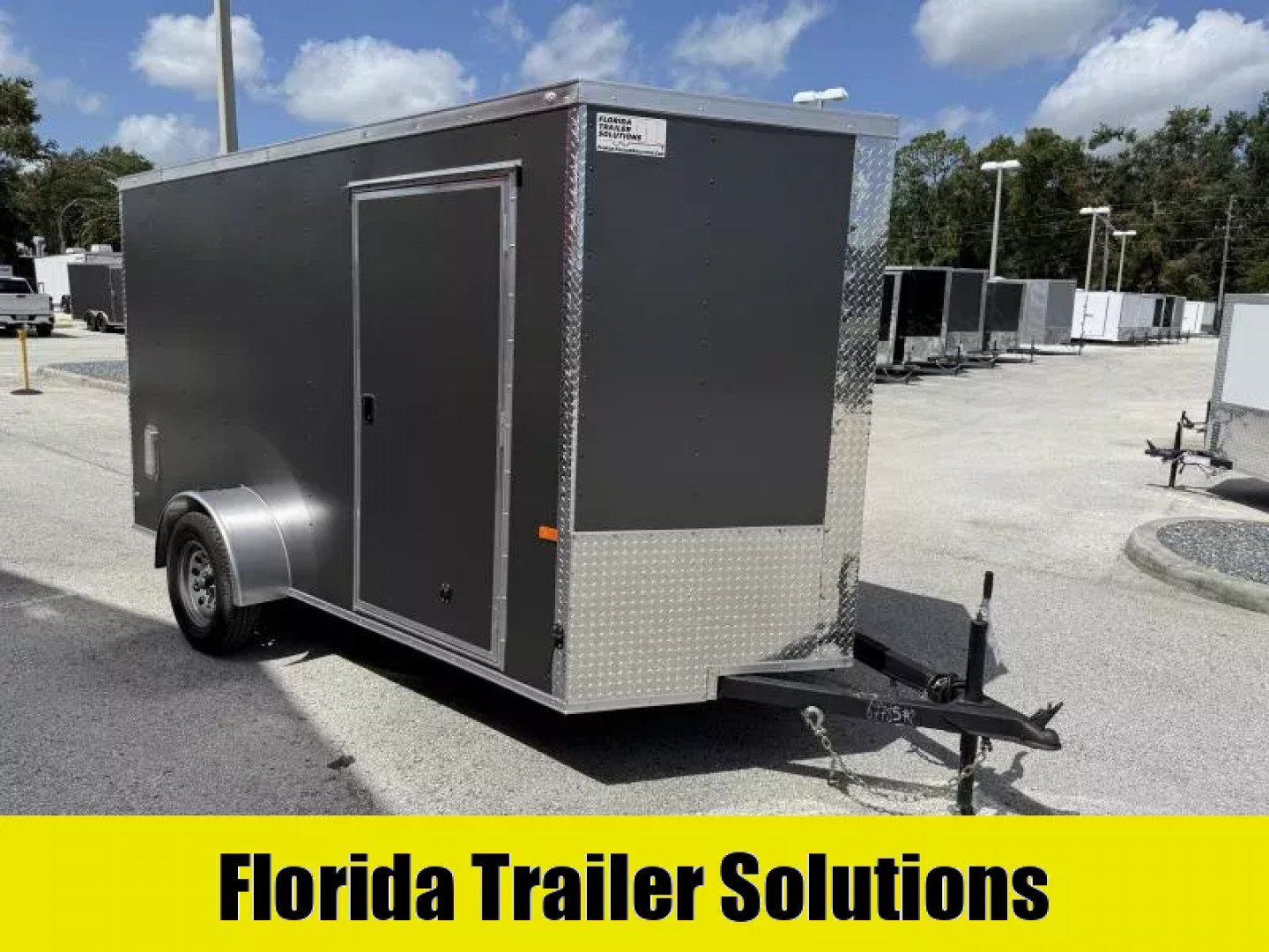 New 2026 Rock Solid Cargo 6x12  Cargo / Enclosed Trailer