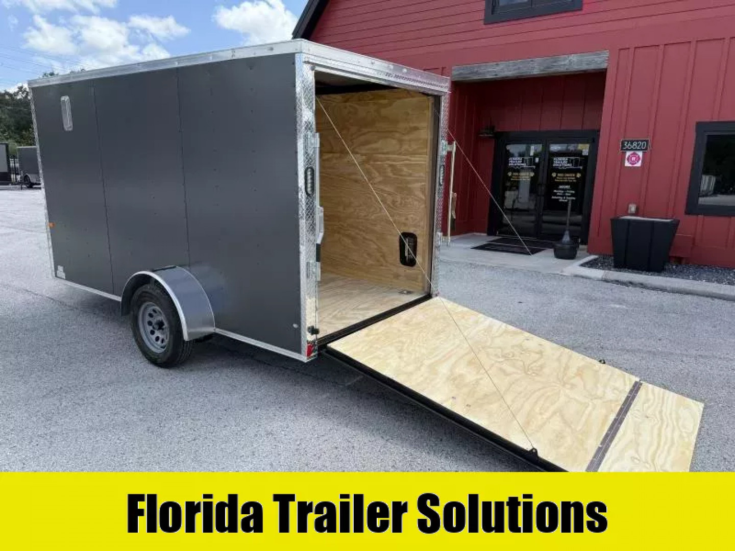 New 2026 Rock Solid Cargo 6x12  Cargo / Enclosed Trailer