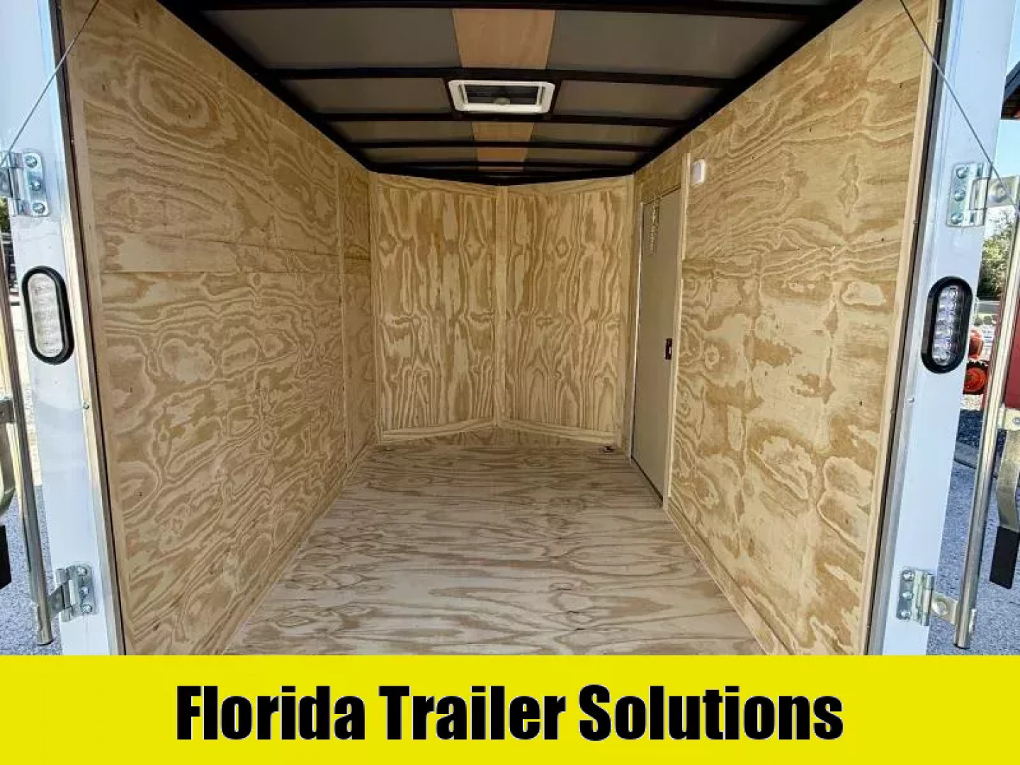 New 2026 Rock Solid Cargo 6x10 Ramp Door 3K Composite Cargo / Enclosed Trailer