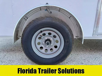 New 2026 Rock Solid Cargo 6x10 Ramp Door 3K Composite Cargo / Enclosed Trailer