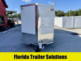 New 2026 Rock Solid Cargo 6x10 Ramp Door 3K Composite Cargo / Enclosed Trailer