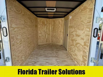New 2026 Rock Solid Cargo 6x10 Ramp Door 3K Composite Cargo / Enclosed Trailer