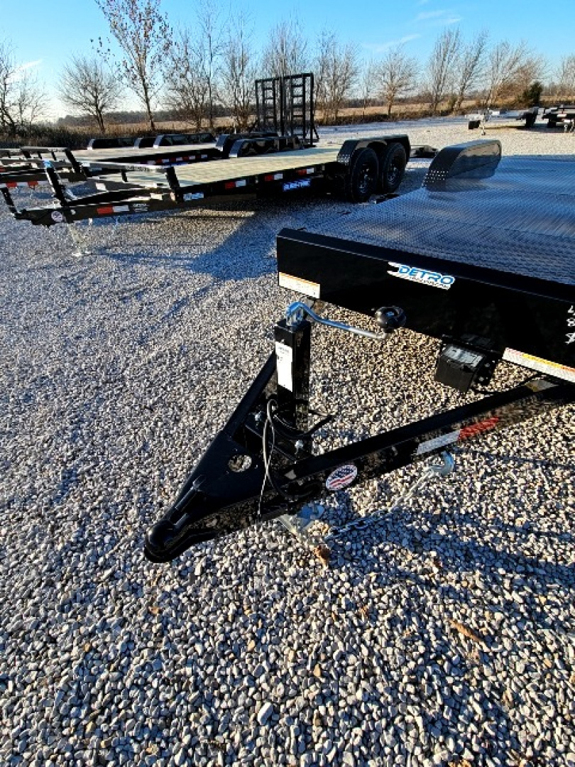 New 2025 Sure-Trac 82" x 20' (16+4) 10K Steel Deck Car Hauler Trailer