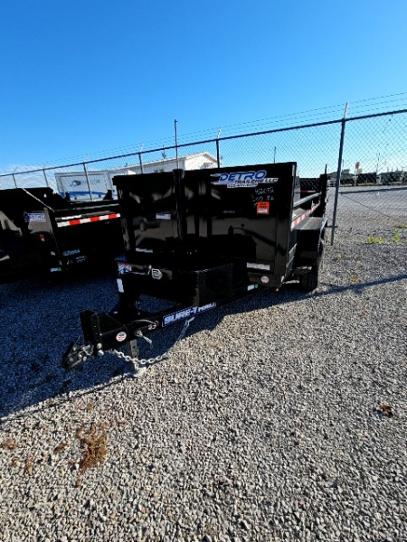 New 2025 Sure-Trac 6' x 10' 10K Telescopic SD Low Profile Dump Trailer