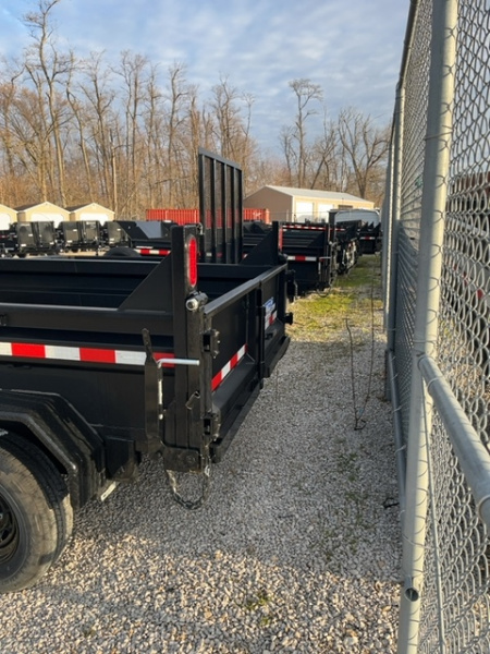 New 2025 Sure-Trac 6' x 10' 10K Telescopic SD Low Profile Dump Trailer