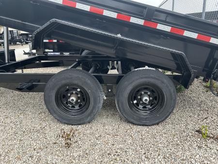 New 2025 Sure-Trac 6' x 10' 10K Telescopic SD Low Profile Dump Trailer