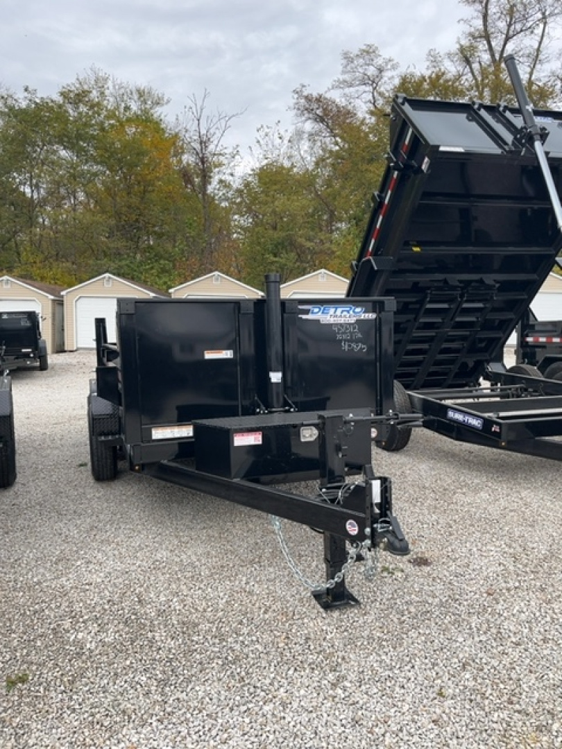 New 2025 Sure-Trac 6 x 12  10K Telescopic SD Low Profile Dump Trailer