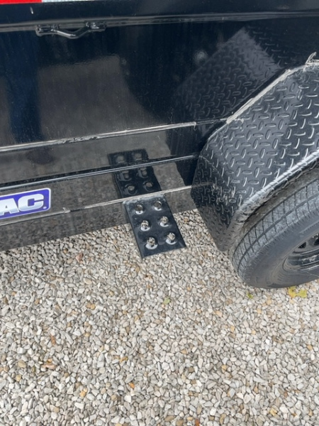 New 2025 Sure-Trac 6 x 12  10K Telescopic SD Low Profile Dump Trailer