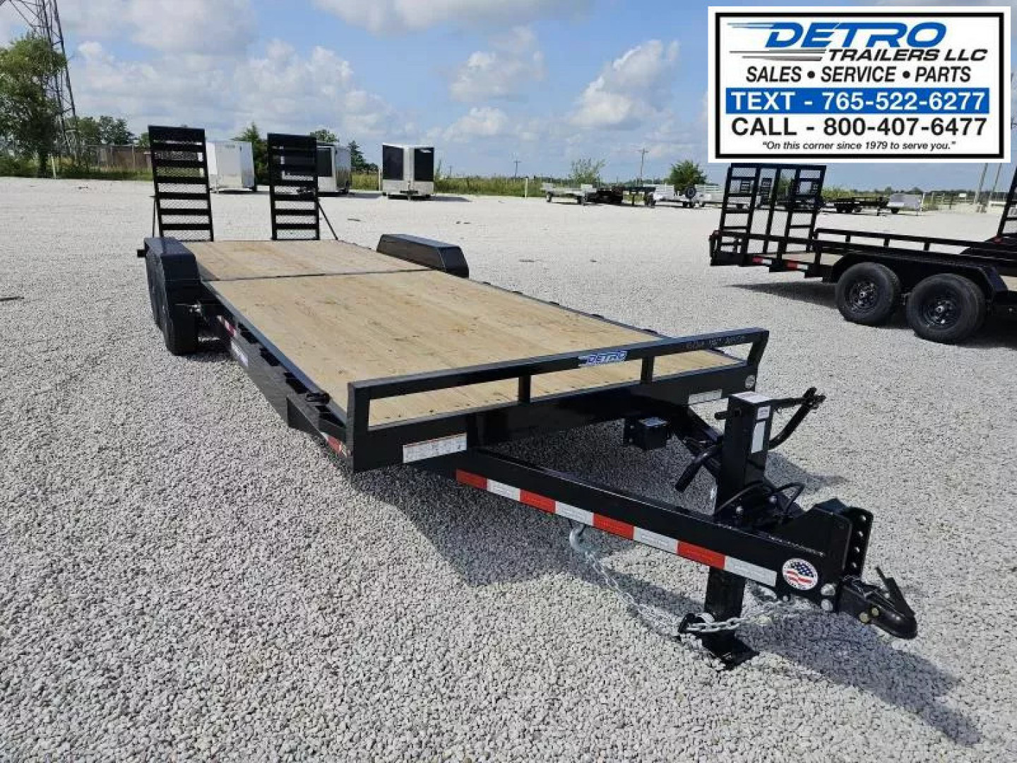 New 2025 Sure-Trac 82" x 24' (22+2) 14K Equipment Trailer