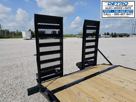 New 2025 Sure-Trac 82" x 24' (22+2) 14K Equipment Trailer