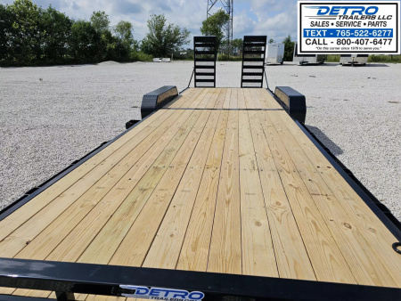 New 2025 Sure-Trac 82" x 24' (22+2) 14K Equipment Trailer