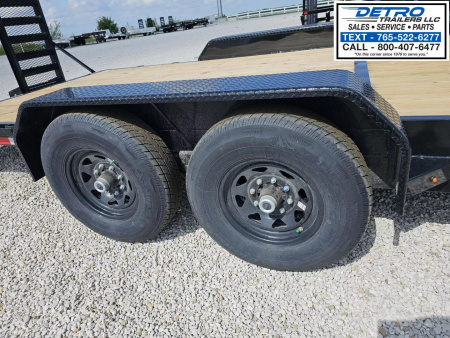 New 2025 Sure-Trac 82" x 24' (22+2) 14K Equipment Trailer