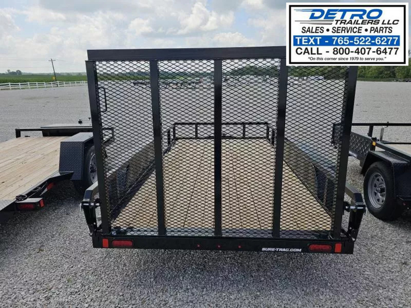 New 2025 Sure-Trac 6' x 12' 7K Tube Top Utility Trailer