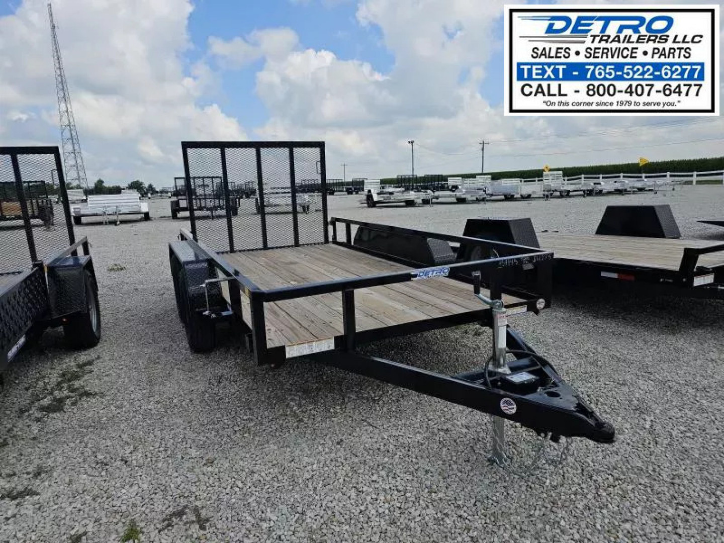 New 2025 Sure-Trac 6' x 12' 7K Tube Top Utility Trailer