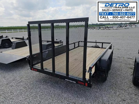 New 2025 Sure-Trac 6' x 12' 7K Tube Top Utility Trailer